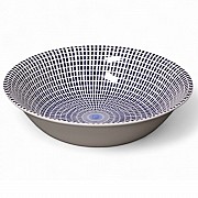 Салатник большой 23 см Singapore Blue Claytan