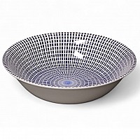 Салатник большой 23 см Singapore Blue Claytan