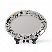 Блюдо овальное 25,5 см Ashland Claytan