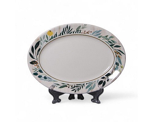 Блюдо овальное 25,5 см Ashland Claytan