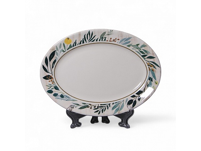 Блюдо овальное 25,5 см Ashland Claytan