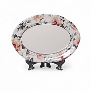 Блюдо овальное 25,5 см Jasper Claytan