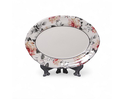 Блюдо овальное 25,5 см Jasper Claytan