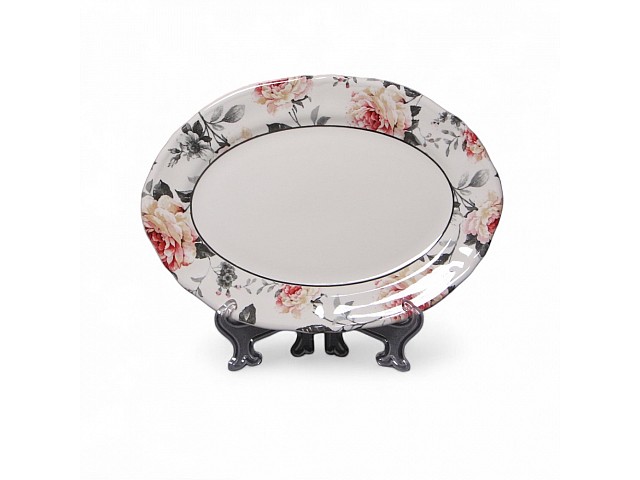 Блюдо овальное 25,5 см Jasper Claytan