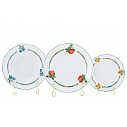 Набор тарелок Мэри-Энн Фруктовый сад Leander 6 шт 18 шт