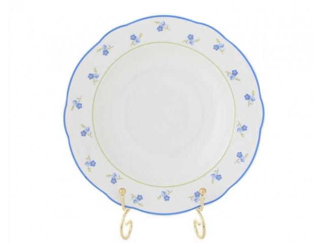 Набор тарелок глубоких Leander Мэри-Энн Синие цветы 23 см 6 шт