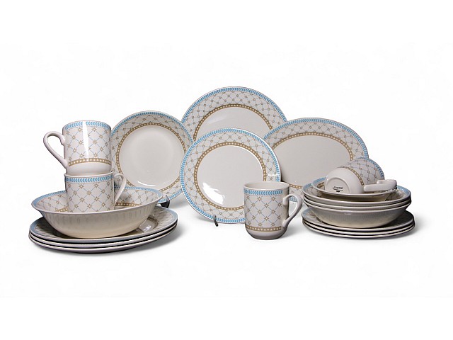 Сервиз столовый на 4 персоны 19 предметов Tealstar Claytan