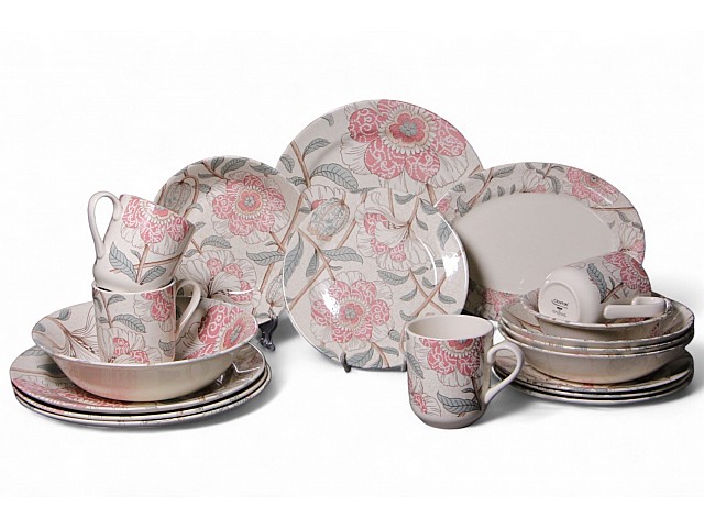Сервиз столовый на 4 персоны 19 предметов Alisa Claytan