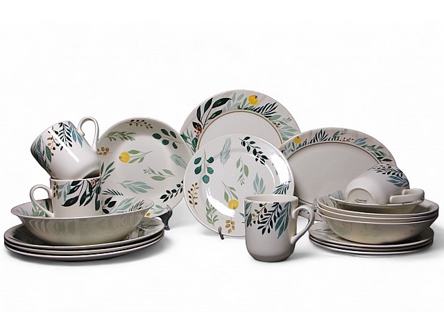 Сервиз столовый на 4 персоны 19 предметов Ashland Claytan