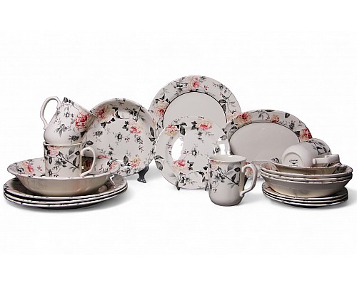 Сервиз столовый на 4 персоны 19 предметов Jasper Claytan Сервиз столовый на 4 персоны 19 предметов Jasper Claytan