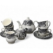 Чайный набор на 4 персоны 11 предметов Rome Grey Claytan