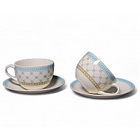 Набор из двух чайных пар 4 предмета 240 мл Tealstar Claytan