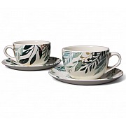 Набор из двух чайных пар 4 предмета 240 мл Ashland Claytan