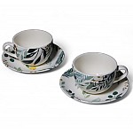 Набор из двух чайных пар 4 предмета 240 мл Ashland Claytan