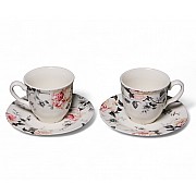 Набор из двух чайных пар 4 предмета 240 мл Jasper Claytan