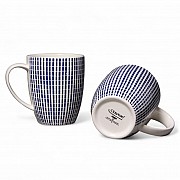 Набор из двух кружек 360 мл Singapore Blue Claytan