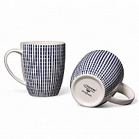 Набор из двух кружек 360 мл Singapore Blue Claytan