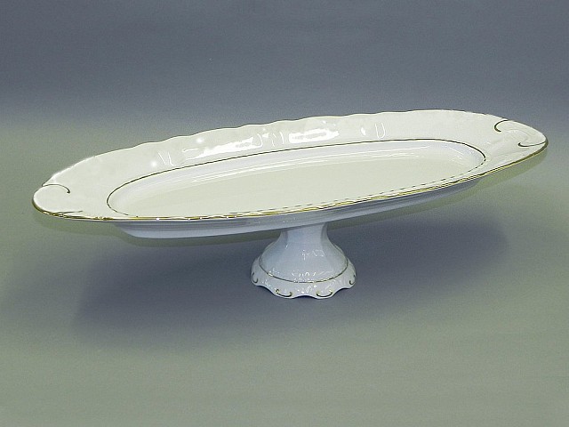 Блюдо овальное на ноге Leander Соната 1139 55,5см Блюдо овальное на ноге Leander Соната 1139 55,5см