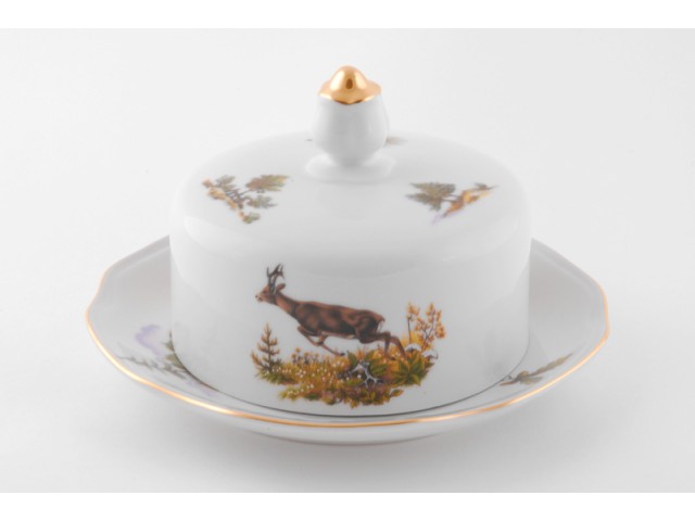 Масленка круглая Leander Мэри-энн Охота 0,25кг