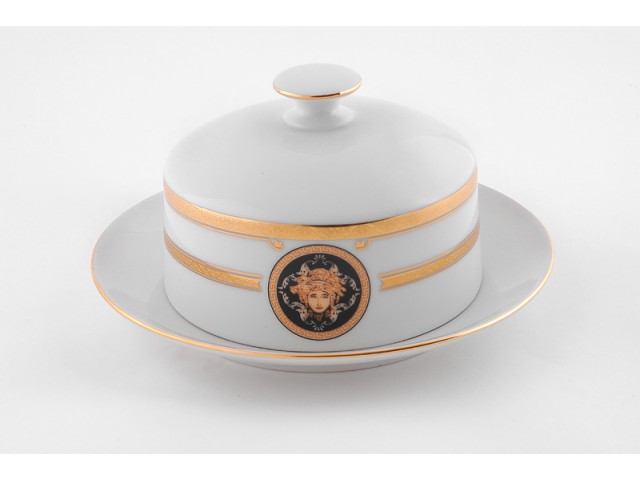 Масленка круглая Leander Версаче A126 0,25кг