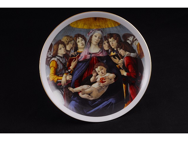 Тарелка настенная Мадонна с младенцем Leander 21см