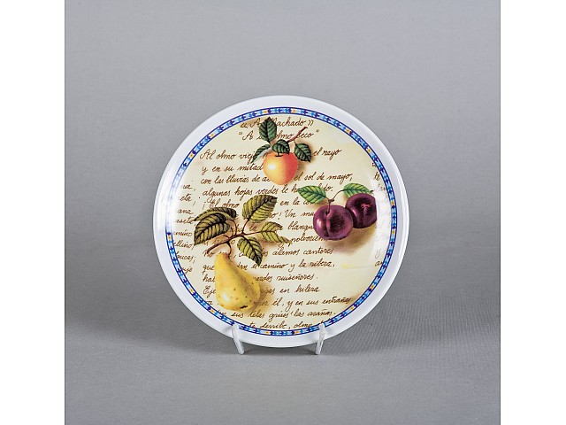 Тарелка настенная Фрукты, Груша Leander 21см