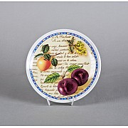 Тарелка настенная Фрукты, Слива Leander 21см