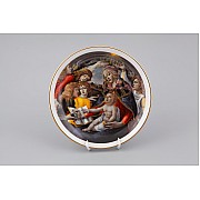 Тарелка настенная Мадонна Leander 21см