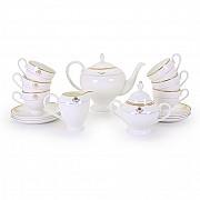 Чайный сервиз Казахстан на 6 персон 15 предметов