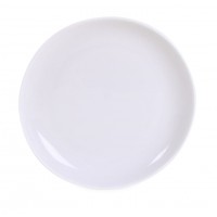 Блюдце белое Классика Акку 12,7 см