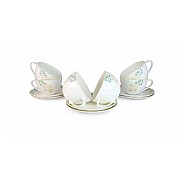 Набор чайных пар Оливия Акку 300 мл на 6 персон 12 предметов