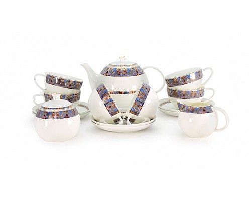Чайный сервиз Тамерлан Акку на 6 персон 15 предметов