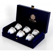 Набор кофейных чашек Арабика Weimar Porzellan Кастэл 160 мл подарочный на 6 персон