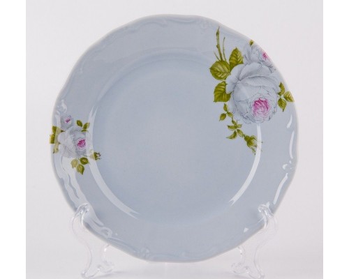 Набор тарелок Алвин голубой Weimar Porzellan 19 см 6 штук