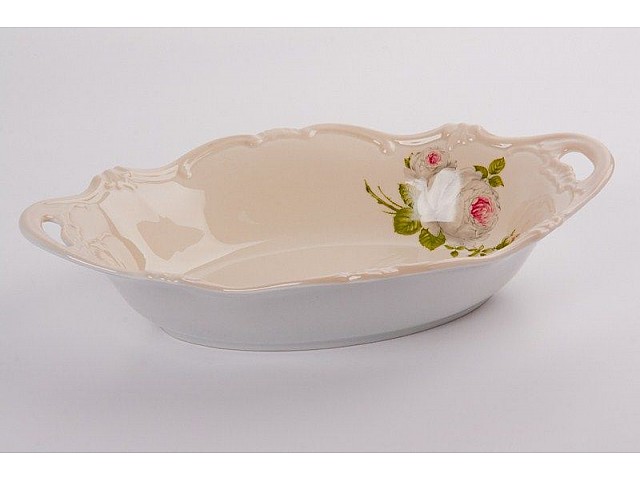 Хлебница 31см Weimar Porzellan Алвин бежевый