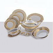 Сервиз столовый Ангелика 813 Starorolsky Porzellan MZ на 6 персон 26 предметов