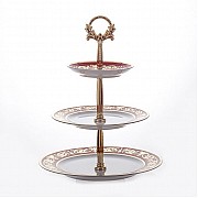 Горка тройная Bavaria Александрия Красная/золото