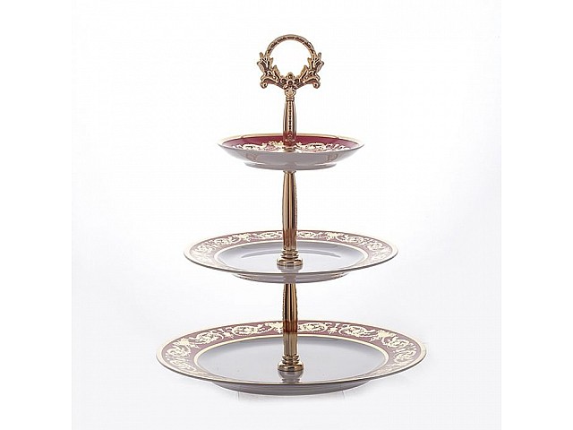 Горка тройная Bavaria Александрия Красная/зол