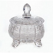 Ваза для фруктов тройножка 11.5 см Glasspo Bohemia