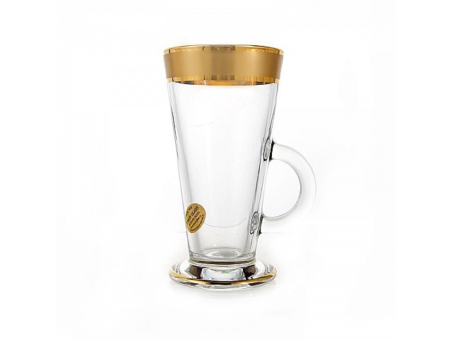 Набор чашек Голд Union Glass 280 мл на 6 персон