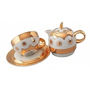 Восточный набор для чая Rudolf Kampf Национальные Традиции 2045 линия Египет (чайник 0,4 + чашка 0,2) в подарочном коробе