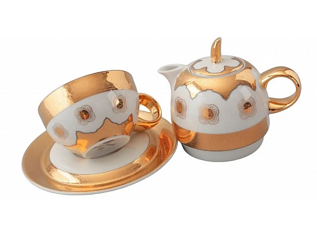 Подарочный набор чайный Rudolf Kampf Национальные Традиции 2045 на 1персону 6 предметов в подарочном коробе