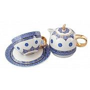 Восточный набор для чая Rudolf Kampf Национальные Традиции 2065 линия Узбекистан (чайник 0,4 + чашка 0,2)