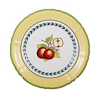 Набор тарелок 19 см Leander Соната 2703 Фрукты в центре 6 штук