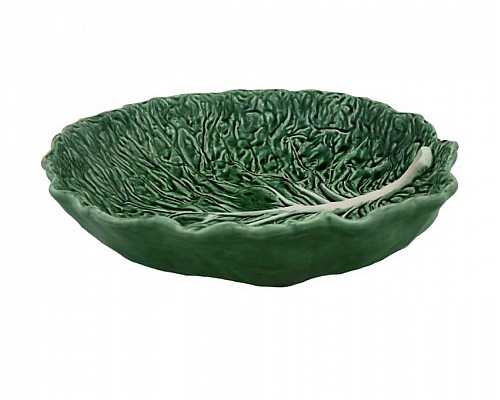 Салатник круглый Bordallo Pinheiro Капуста 40 см