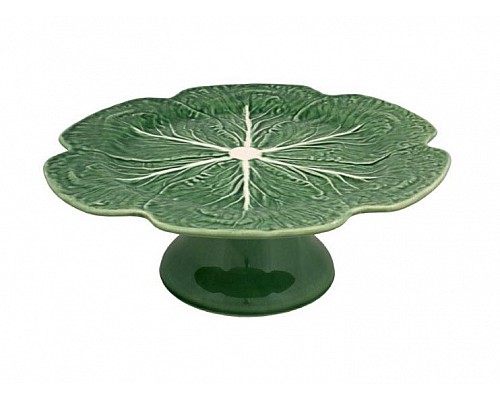 Тортовница на ножке Bordallo Pinheiro Капуста 31см