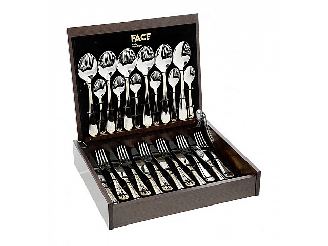 Набор столовых приборов Pretoria Gold на 6 персон 24 предмета