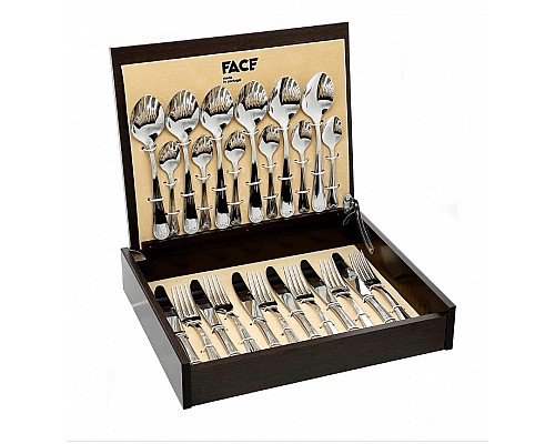 Набор столовых приборов Pretoria Face на 6 персон 24 предмета