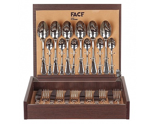 Набор столовых приборов Monterey Face на 6 персон 24 предмета