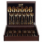 Набор столовых приборов Baguette Gold Face на 6 персон 24 предмета